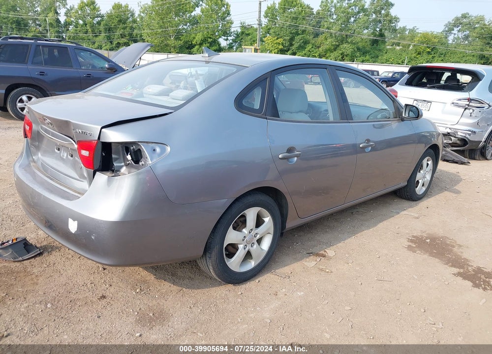2010 HYUNDAI ELANTRA SE VIN: KMHDU4AD1AU108602
