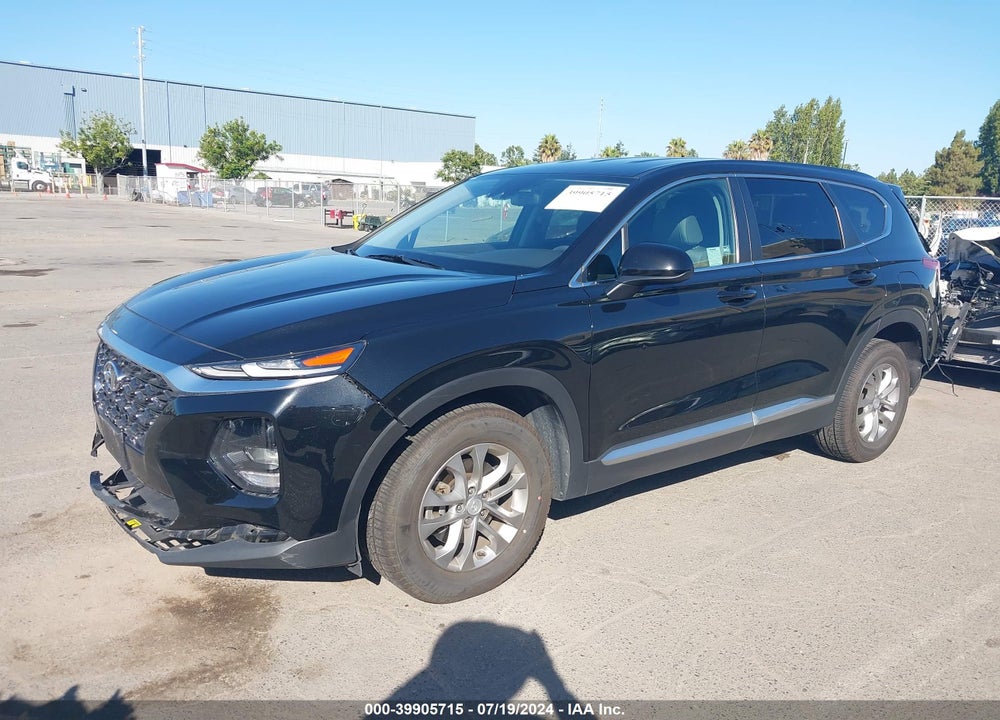 2020 HYUNDAI SANTA FE SE VIN: 5NMS2CAD0LH141824