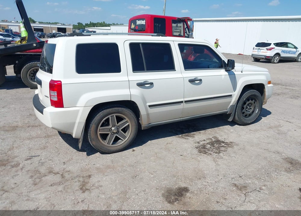 2009 JEEP PATRIOT VIN: 1J4FF48B39D126164