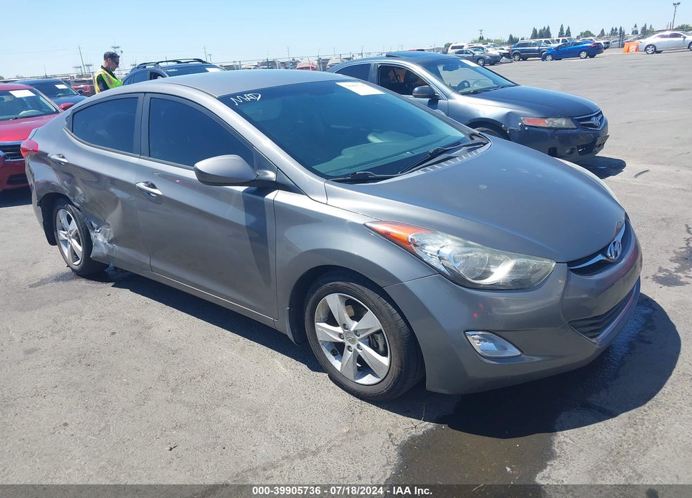 2013 HYUNDAI ELANTRA GLS VIN: 5NPDH4AEXDH387757