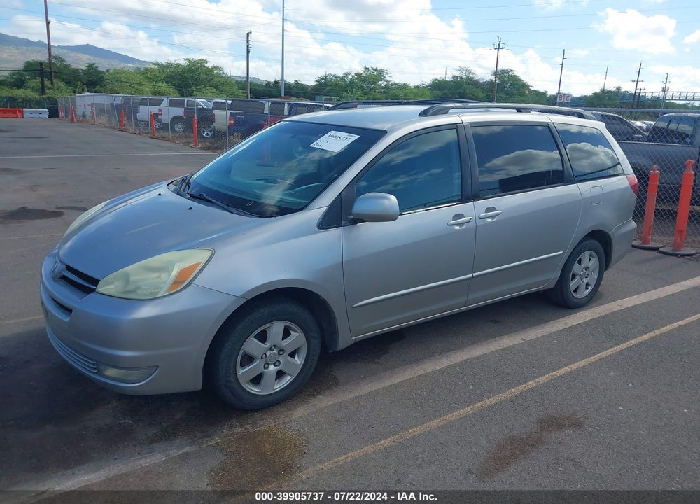 2004 TOYOTA SIENNA XLE VIN: 5TDZA22C74S142825