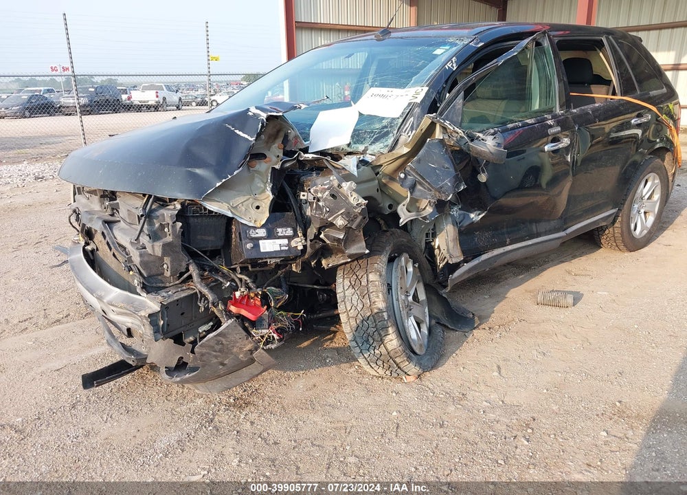 2011 FORD EDGE SEL VIN: 2FMDK4JC5BBA88455