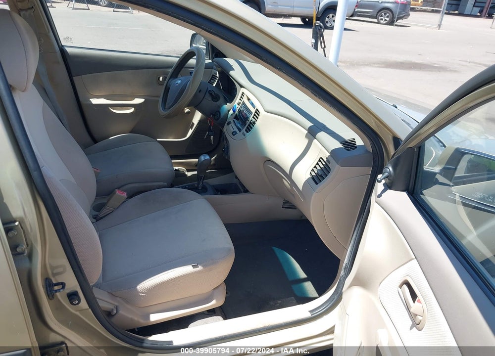 2007 KIA RIO LX VIN: KNADE123X76269126