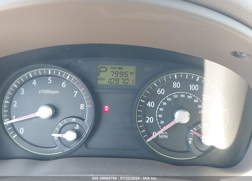 2007 KIA RIO LX VIN: KNADE123X76269126