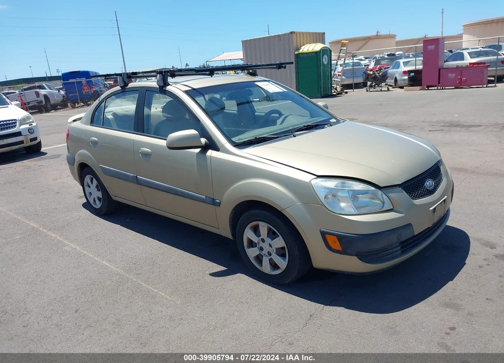 2007 KIA RIO LX VIN: KNADE123X76269126