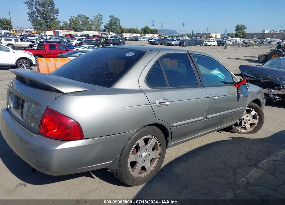 2006 NISSAN SENTRA 1.8S VIN: 3N1CB51DX6L503717