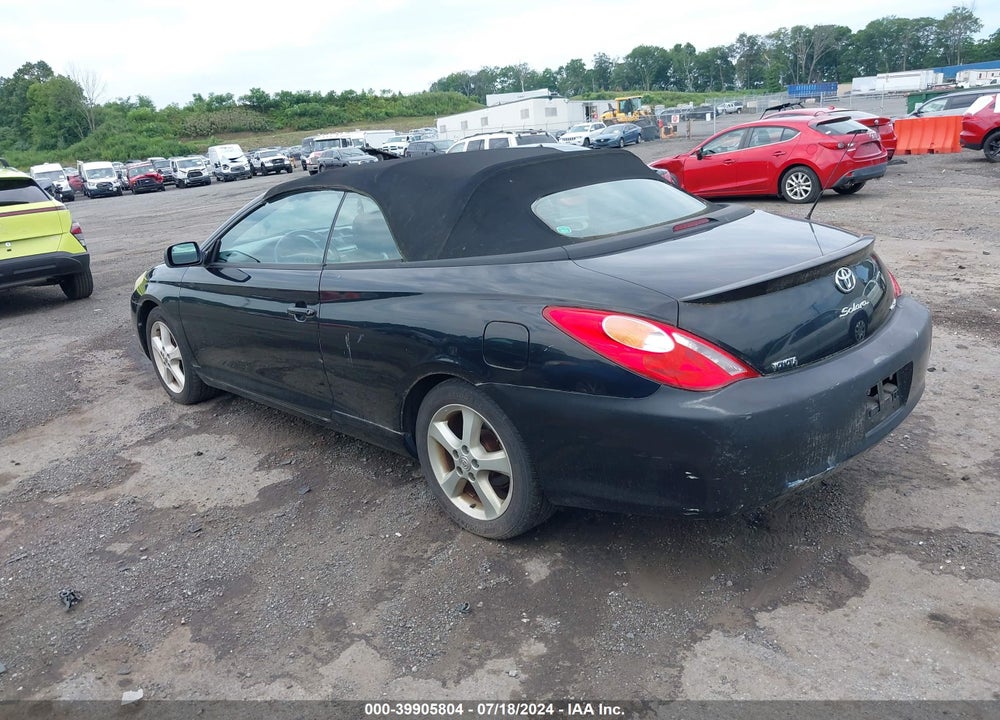 2005 TOYOTA CAMRY SOLARA SE VIN: 4T1FA38P75U063232