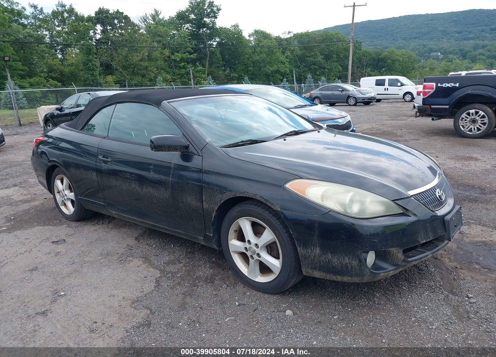 2005 TOYOTA CAMRY SOLARA SE VIN: 4T1FA38P75U063232
