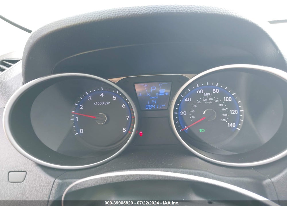 2014 HYUNDAI TUCSON SE VIN: KM8JU3AG4EU797368