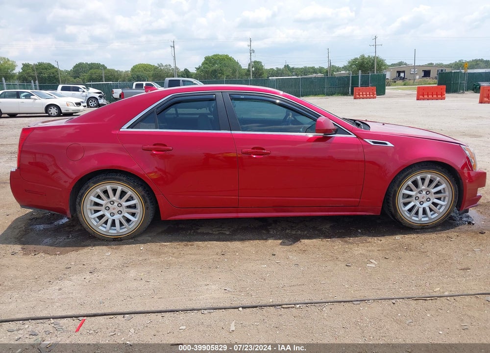 2012 CADILLAC CTS LUXURY VIN: 1G6DE5E55C0139889