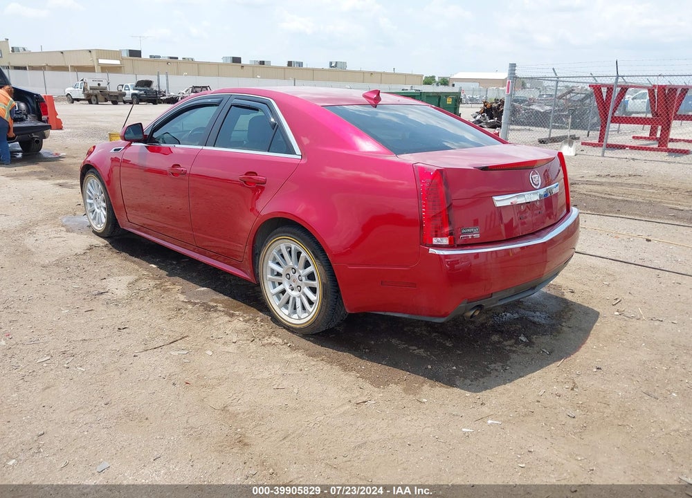 2012 CADILLAC CTS LUXURY VIN: 1G6DE5E55C0139889