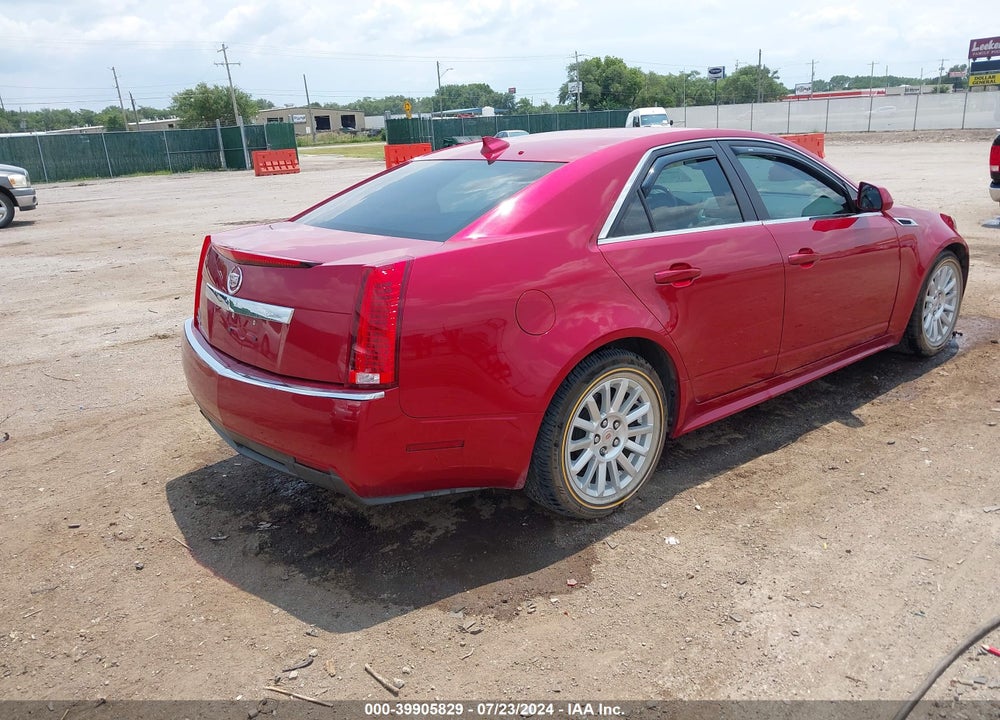 2012 CADILLAC CTS LUXURY VIN: 1G6DE5E55C0139889