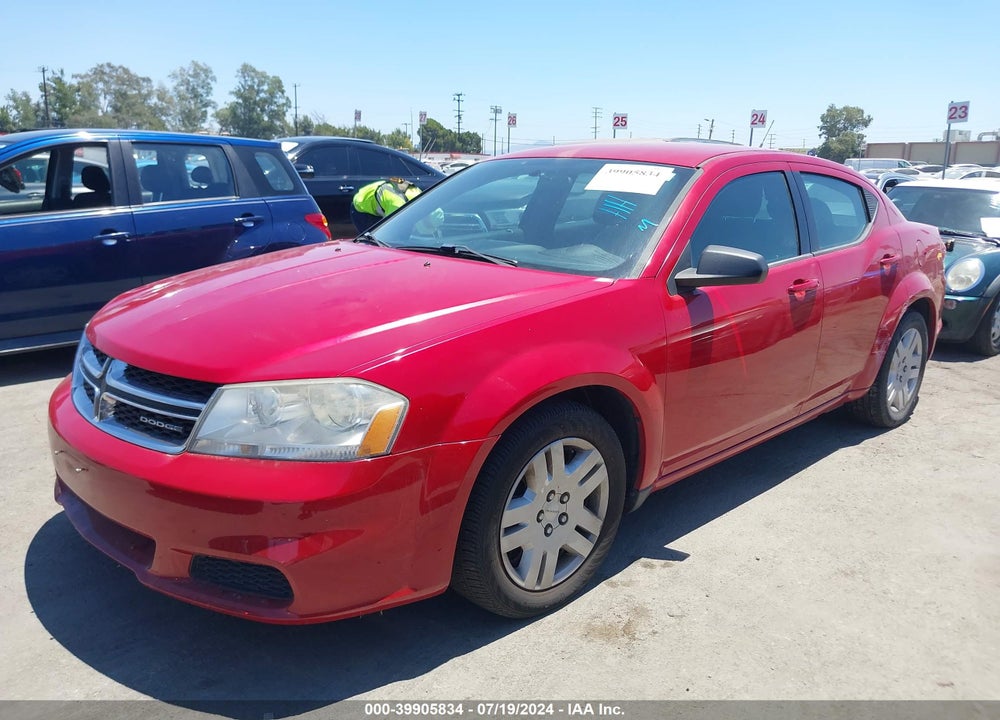 2011 DODGE AVENGER EXPRESS VIN: 1B3BD4FB7BN534164