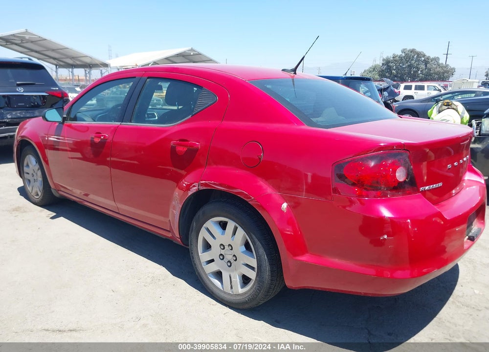 2011 DODGE AVENGER EXPRESS VIN: 1B3BD4FB7BN534164