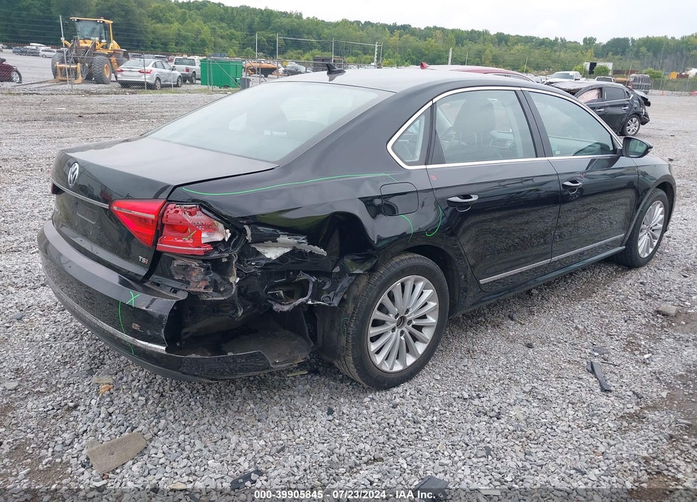 2016 VOLKSWAGEN PASSAT 1.8T SE VIN: 1VWBT7A34GC025779