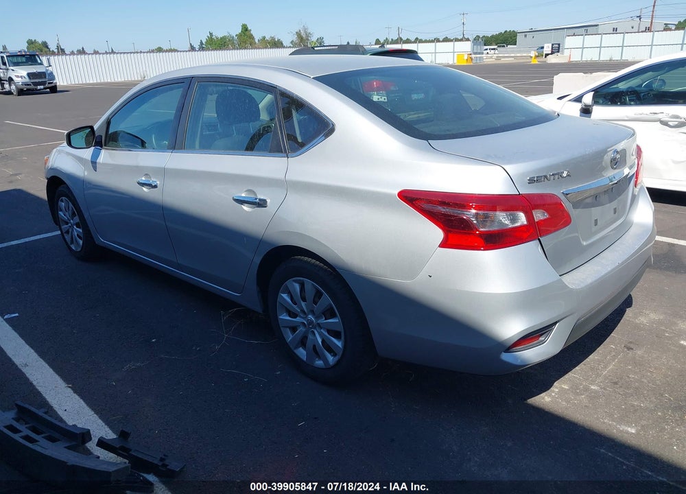 2018 NISSAN SENTRA S VIN: 3N1AB7AP1JY313278