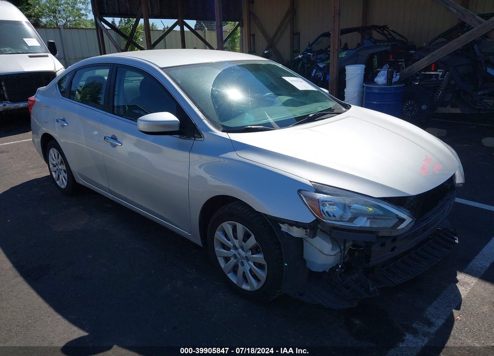 2018 NISSAN SENTRA S VIN: 3N1AB7AP1JY313278