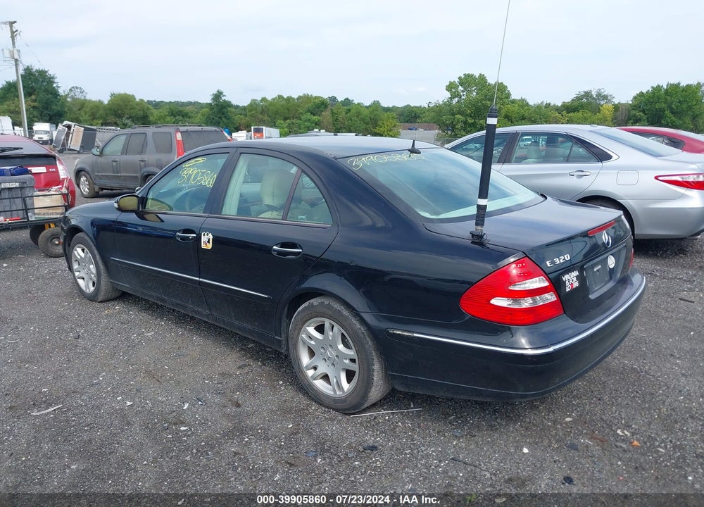 2005 MERCEDES-BENZ E 320 VIN: WDBUF65J55A729616