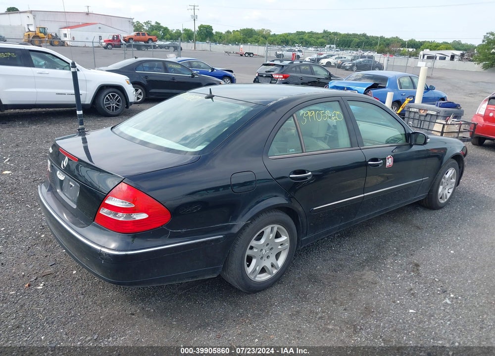 2005 MERCEDES-BENZ E 320 VIN: WDBUF65J55A729616