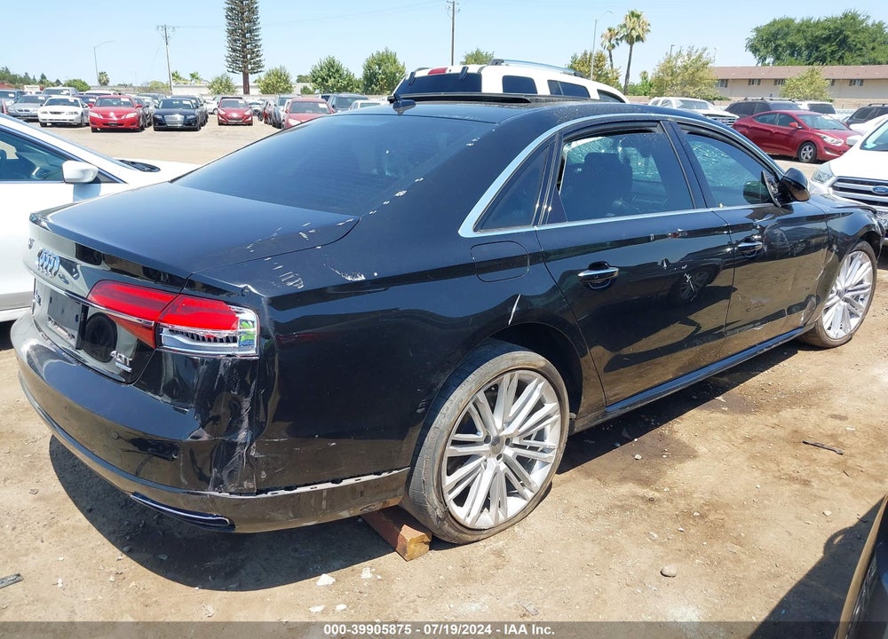 2017 AUDI A8 L 4.0T SPORT VIN: WAU43AFD4HN002306