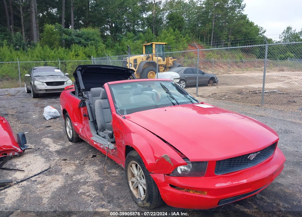 2006 FORD MUSTANG V6 VIN: 1ZVFT84N565242037