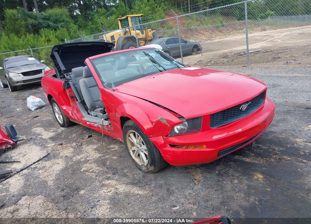 2006 FORD MUSTANG V6 VIN: 1ZVFT84N565242037