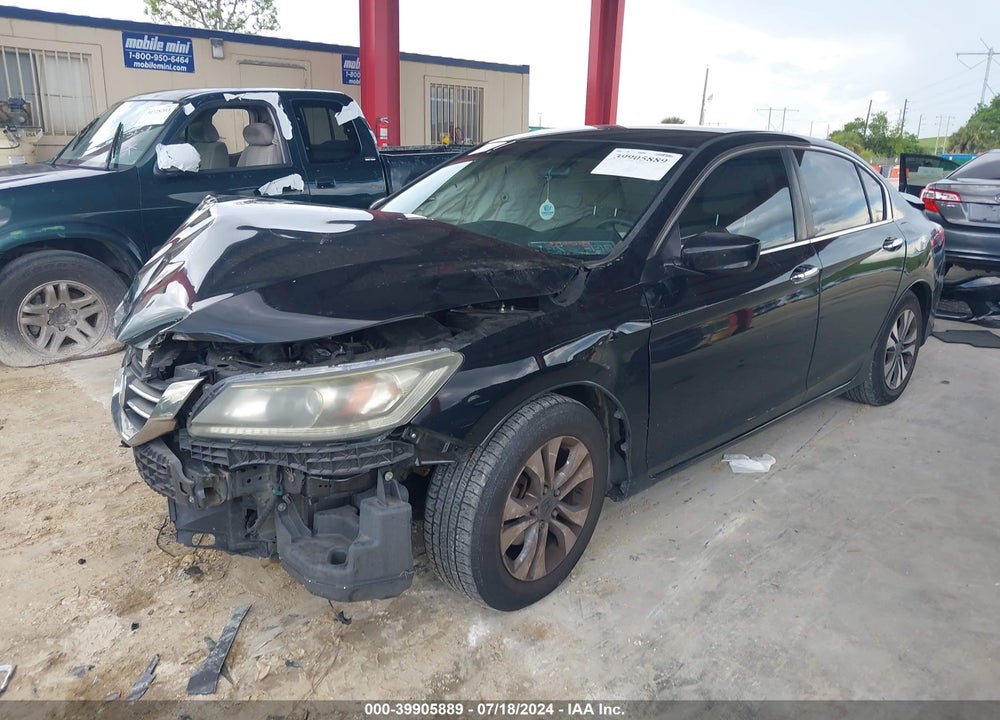 2013 HONDA ACCORD LX VIN: 1HGCR2F32DA139709
