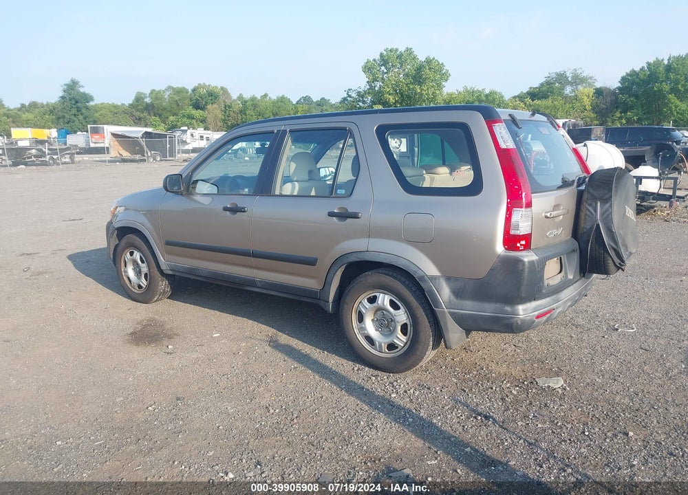 2005 HONDA CR-V LX VIN: JHLRD68505C007120