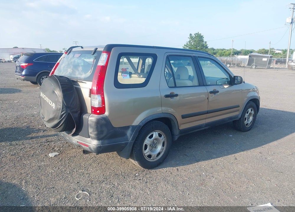2005 HONDA CR-V LX VIN: JHLRD68505C007120