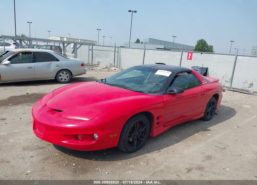 1999 PONTIAC FIREBIRD VIN: 2G2FS22K0X2205927