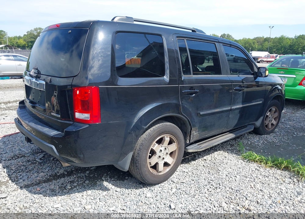 2010 HONDA PILOT TOURING VIN: 5FNYF3H83AB010697
