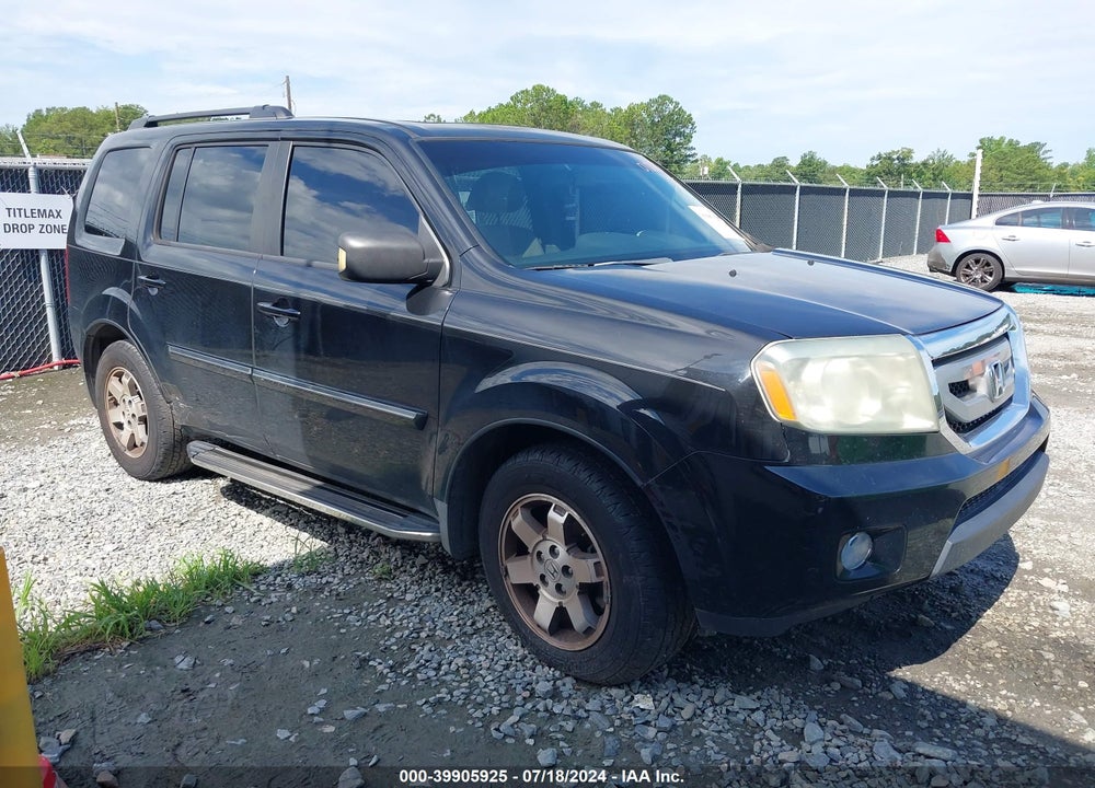 2010 HONDA PILOT TOURING VIN: 5FNYF3H83AB010697