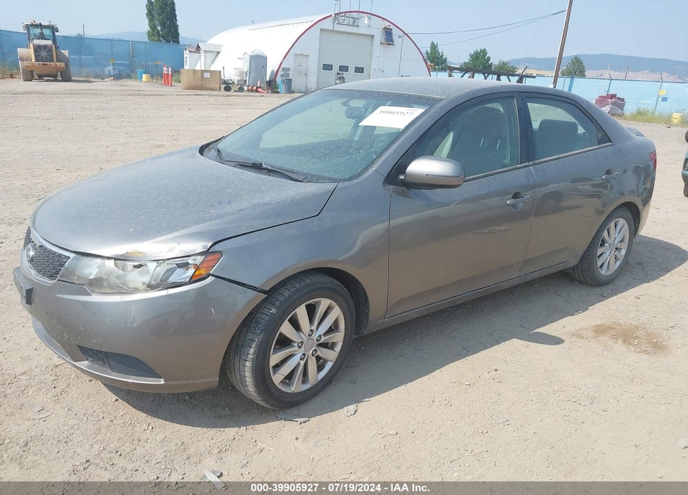 2012 KIA FORTE EX VIN: KNAFU4A23C5557530
