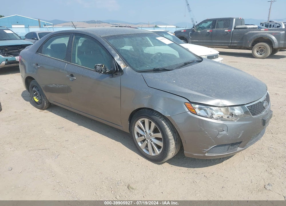 2012 KIA FORTE EX VIN: KNAFU4A23C5557530