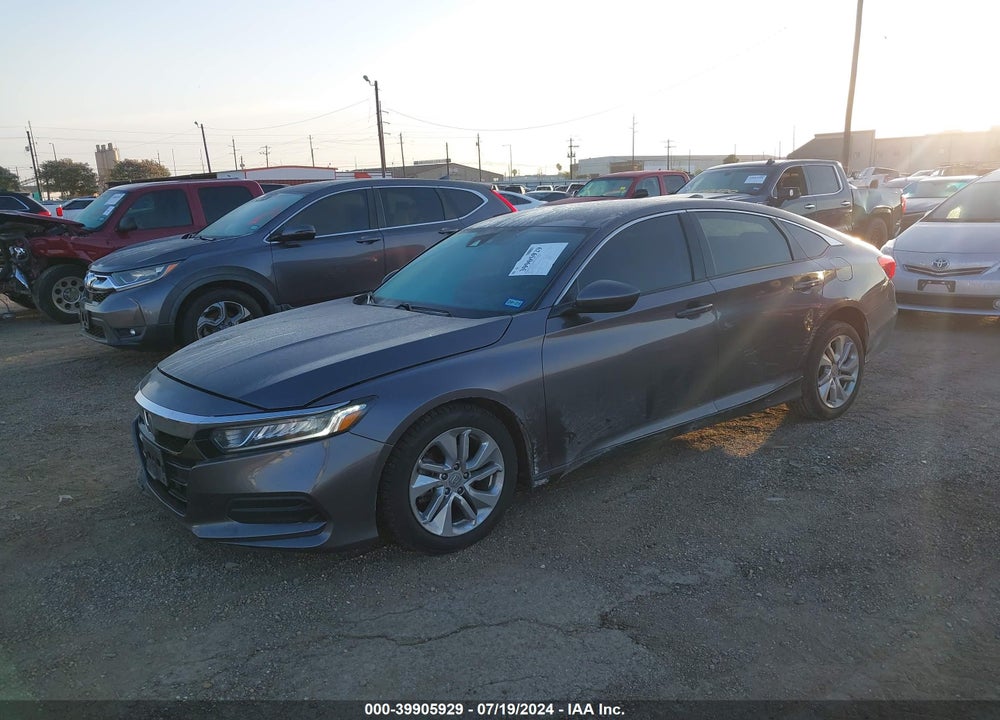 2019 HONDA ACCORD VIN: 1HGCV1F19KA102769
