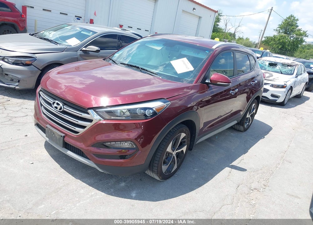 2018 HYUNDAI TUCSON LIMITED VIN: KM8J3CA24JU634771