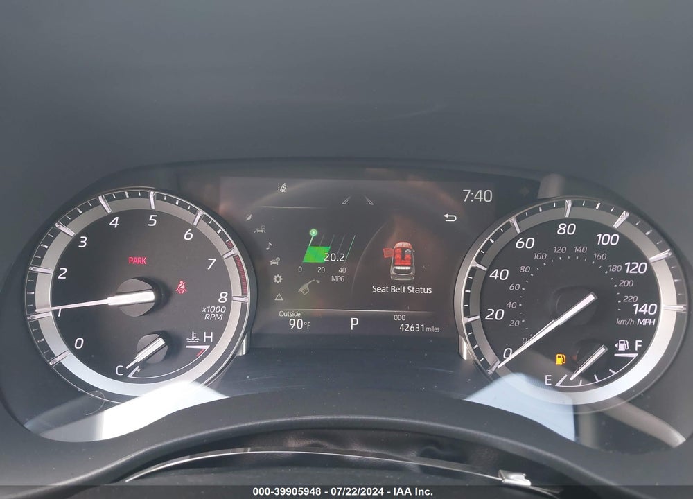 2022 TOYOTA HIGHLANDER XLE VIN: 5TDGZRBH4NS162763