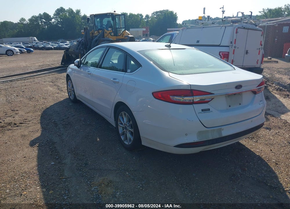 2017 FORD FUSION SE VIN: 3FA6P0HD1HR307532