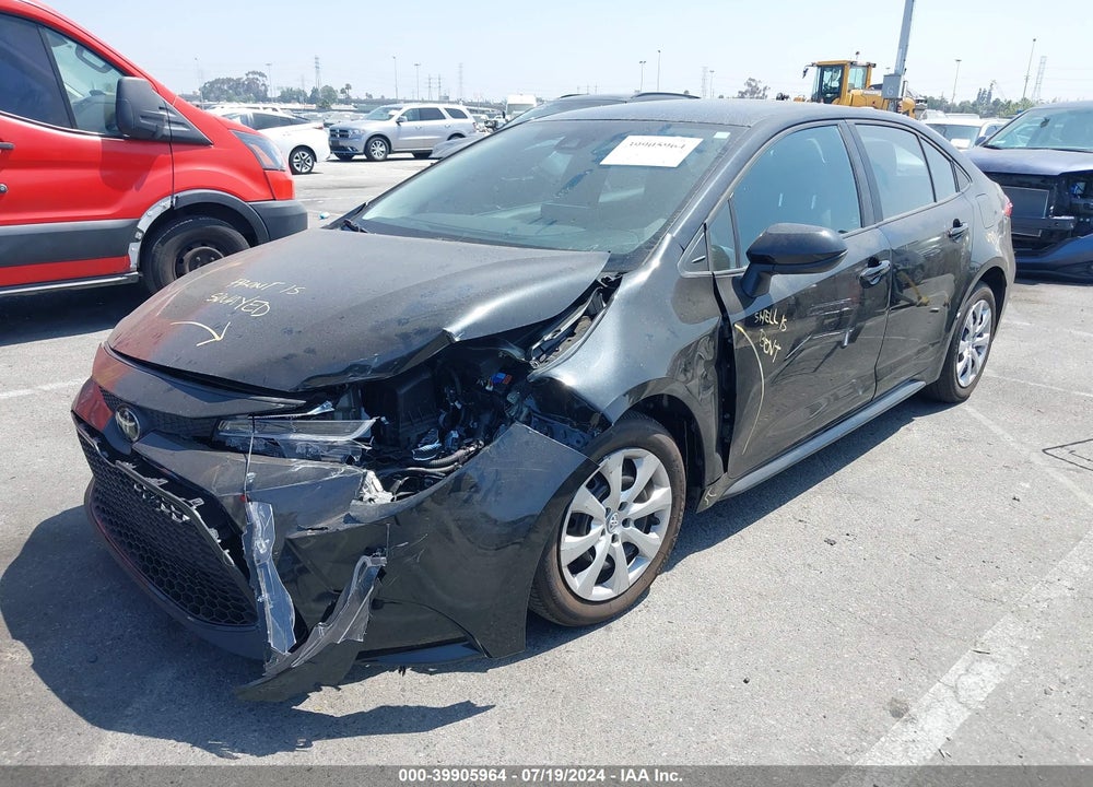 2022 TOYOTA COROLLA LE VIN: 5YFEPMAE7NP386111
