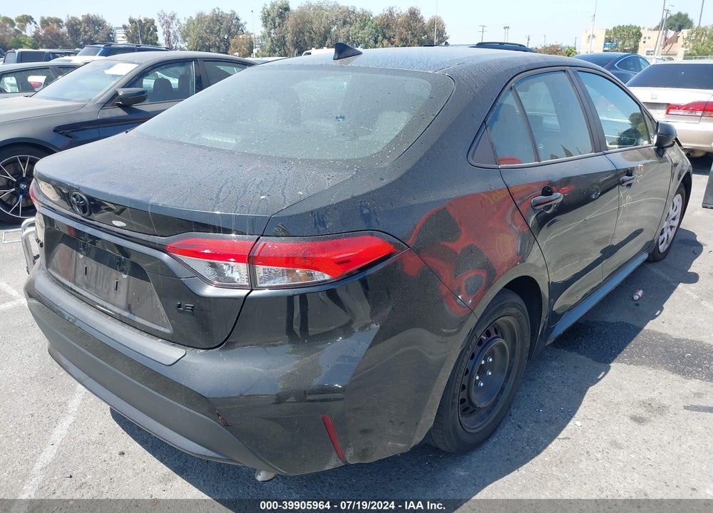 2022 TOYOTA COROLLA LE VIN: 5YFEPMAE7NP386111