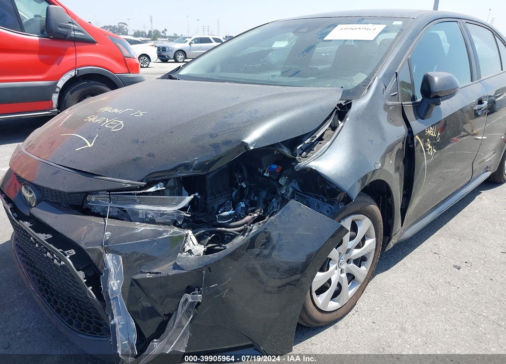 2022 TOYOTA COROLLA LE VIN: 5YFEPMAE7NP386111
