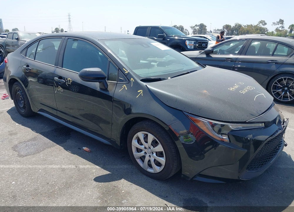 2022 TOYOTA COROLLA LE VIN: 5YFEPMAE7NP386111