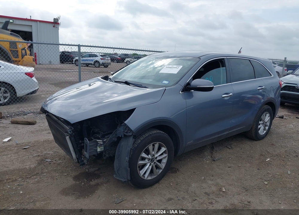 2020 KIA SORENTO 3.3L LX VIN: 5XYPGDA51LG620477