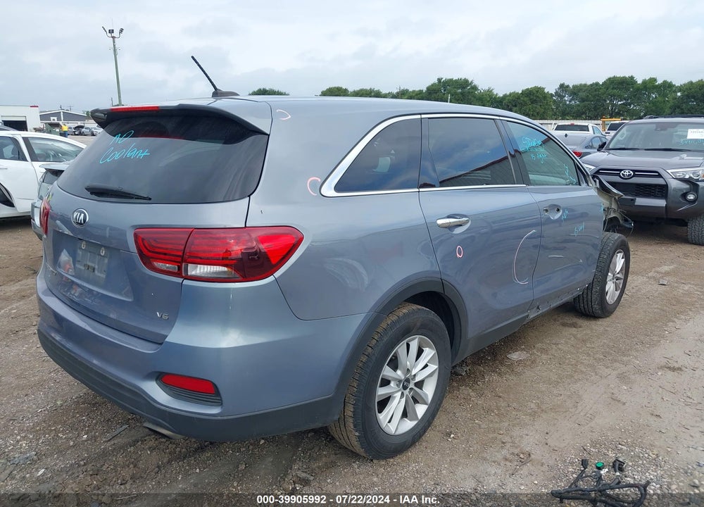 2020 KIA SORENTO 3.3L LX VIN: 5XYPGDA51LG620477
