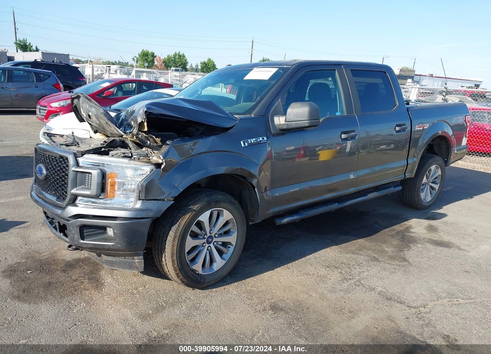 2018 FORD F-150 XL VIN: 1FTEW1EG6JKF61227
