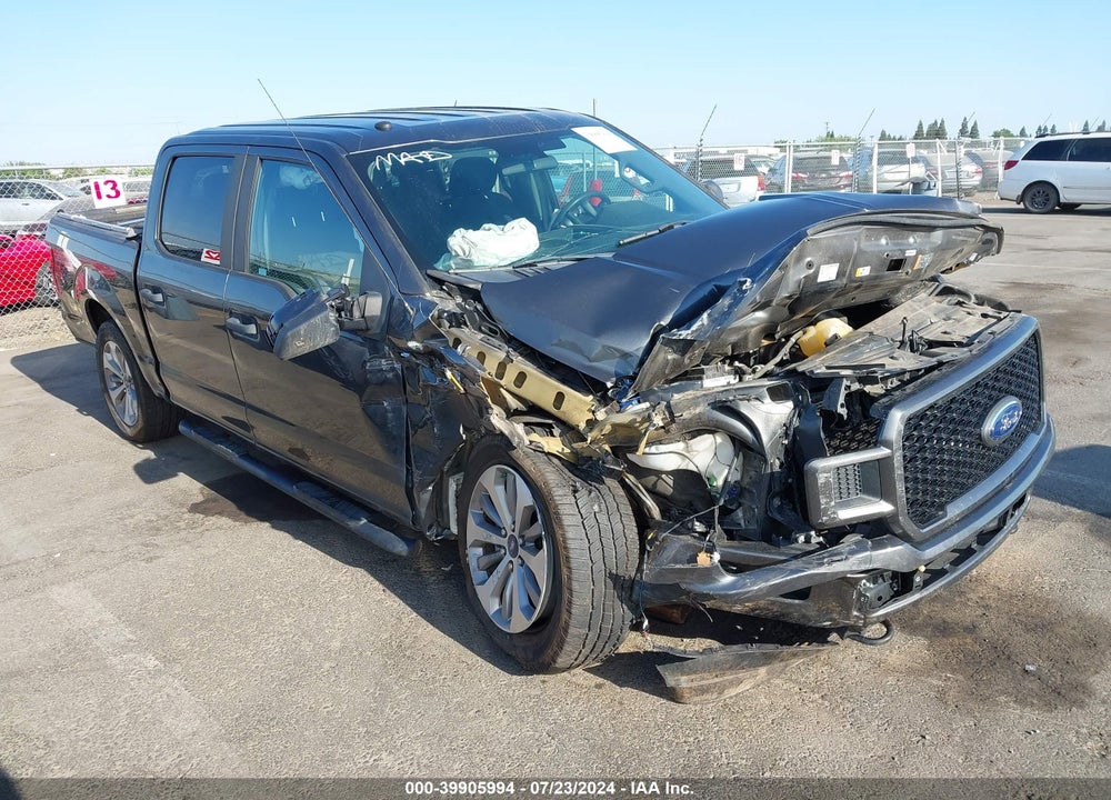 2018 FORD F-150 XL VIN: 1FTEW1EG6JKF61227