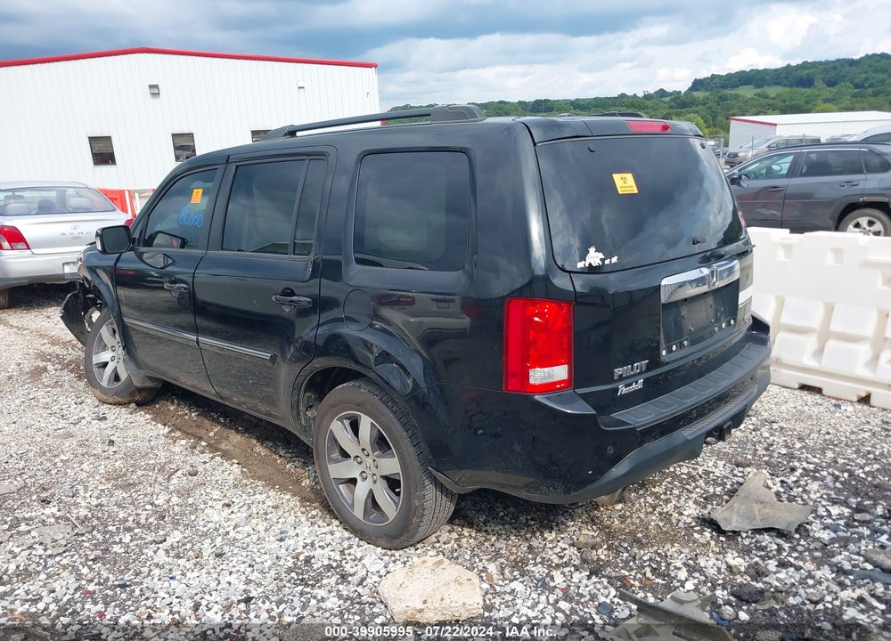 2012 HONDA PILOT TOURING VIN: 5FNYF3H98CB007578