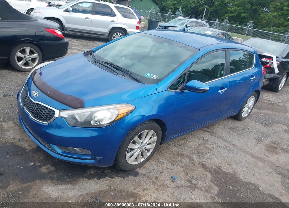 2014 KIA FORTE EX VIN: KNAFX5A81E5165831