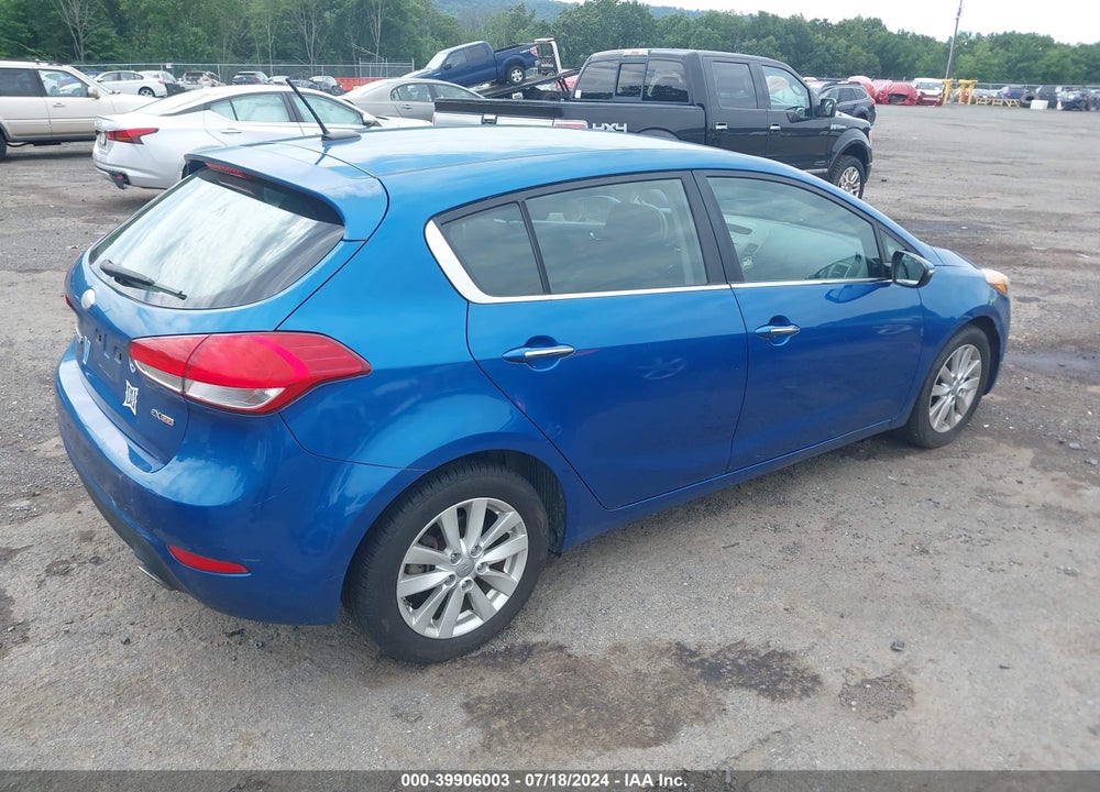 2014 KIA FORTE EX VIN: KNAFX5A81E5165831