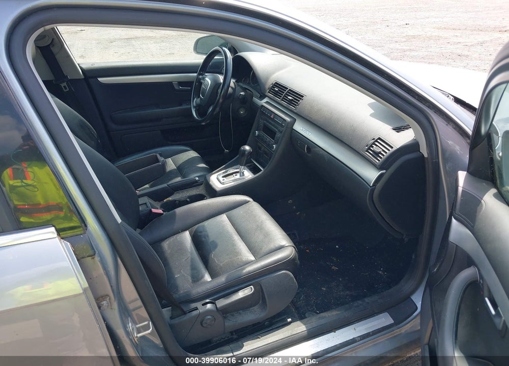 2007 AUDI A4 2.0T VIN: WAUDF78E37A152946
